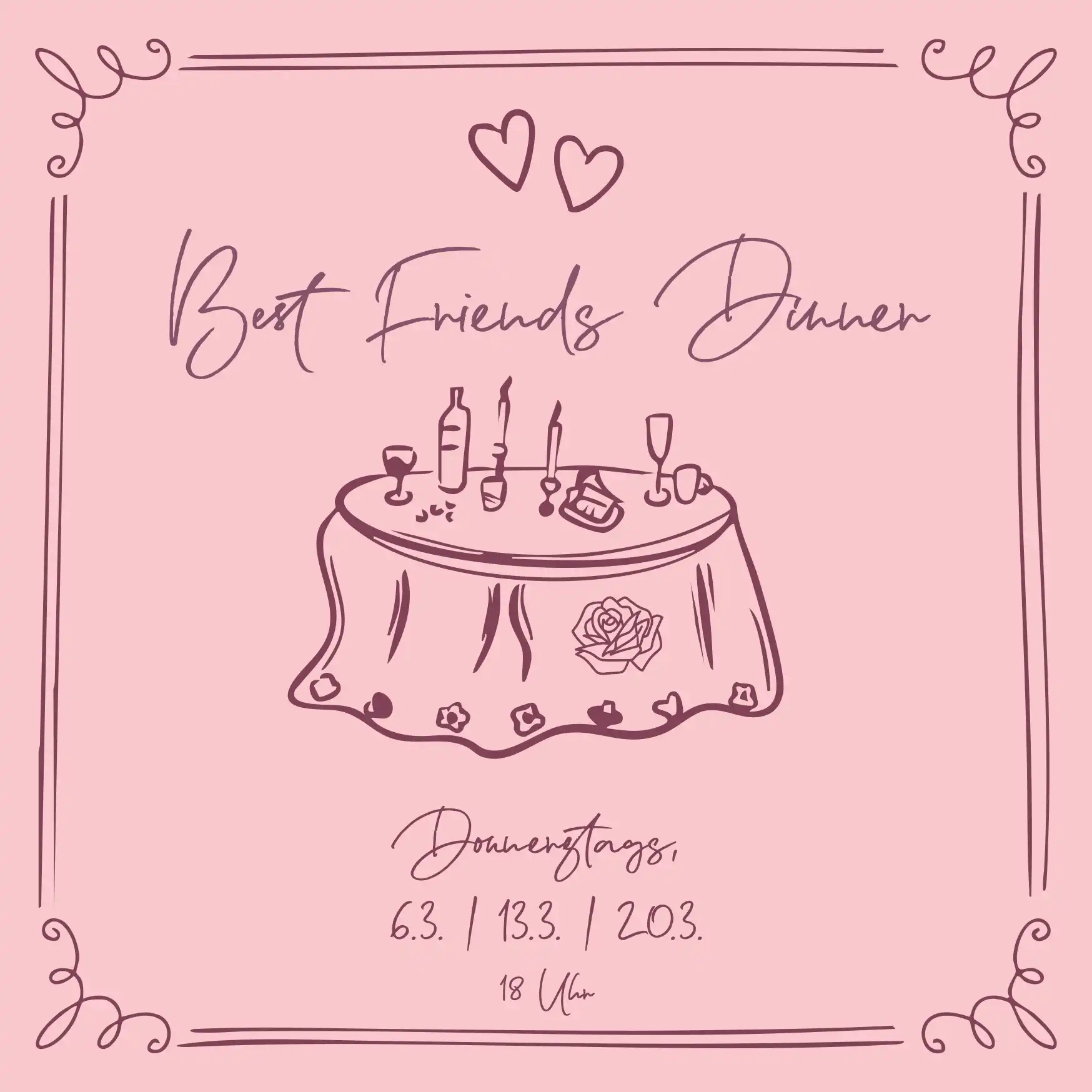 Fräulein Fleur – Best Friends Dinner