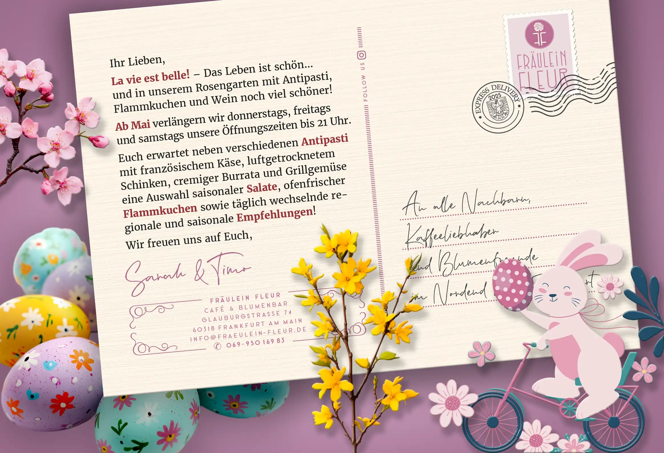 Fräulein Fleurs Ostern 2025